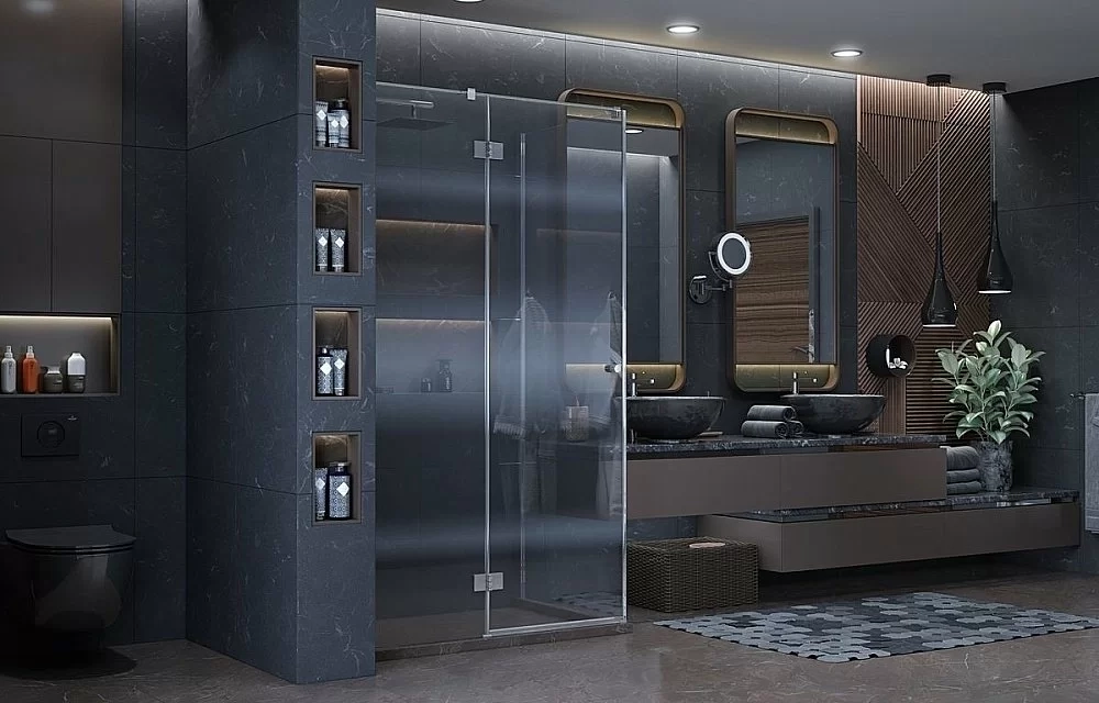Душевой уголок Ambassador Diamond 80x120 12011104 стекло прозрачное/профиль хром