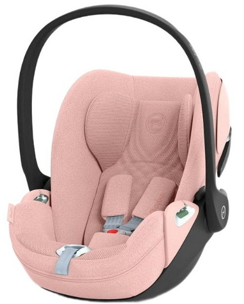 Коляска Cybex Balios S Lux TPE complete Cloud T Peach Pink Plus Base T 4 в 1 Chocolate Brown с дождевиками