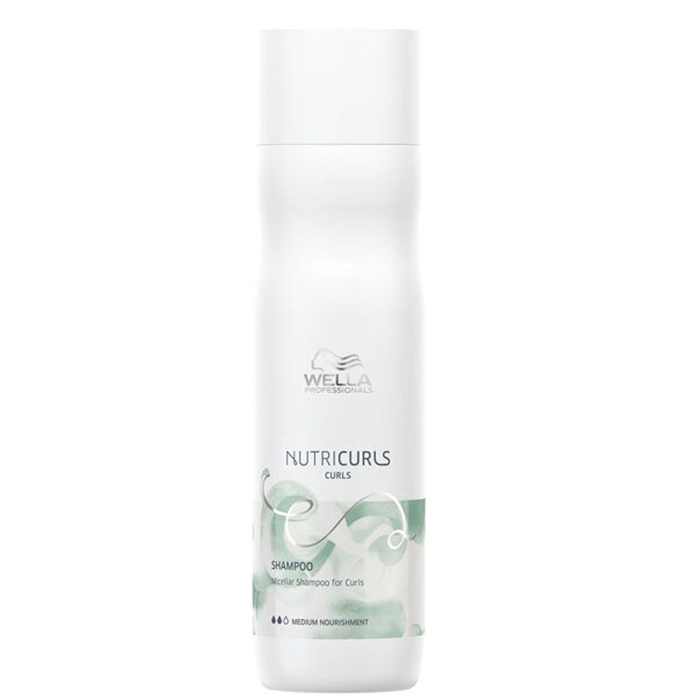 Wella Professionals Nutricurls Мицеллярный шампунь для кудрявых волос 250 мл