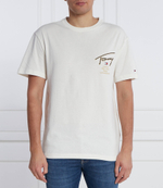 Футболка GOLD SIGNATURE BACK Tommy Jeans - кремовый (DM0DM17729)