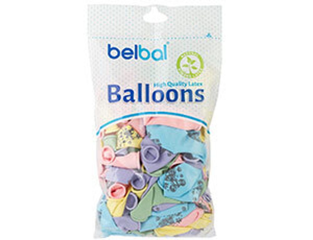 Шар (14"/36 см) Зверюшки-Игрушки 50 шт.