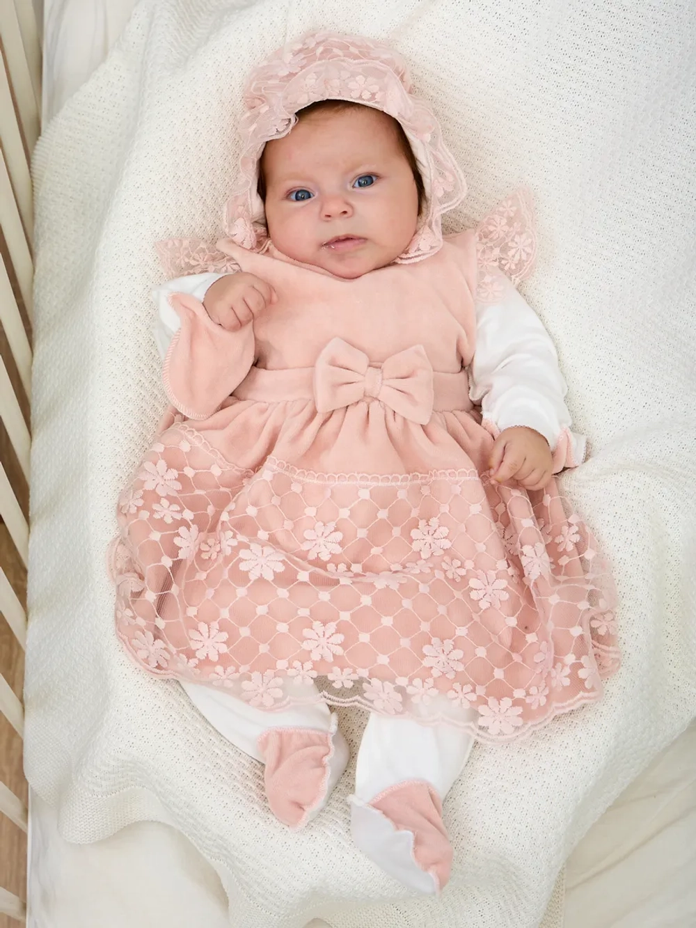 Платье для новорожденных девочек