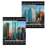 Тетрадь А5, 96 л., BRAUBERG ЭКО, клетка, обложка картон, ГОРОДА, 401293, 2шт