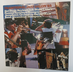 Винтажная виниловая пластинка LP Сборник Traditional Jazz Salon 85 (Чехословакия 1987)