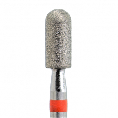 Алмазная фреза Цилиндр с полусферой на торце 040 Мягкий КМИЗ