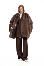 Шуба Old Money Brown