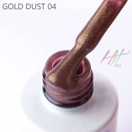 Гель-лак ТМ "HIT gel" №04 Gold dust, 9 мл