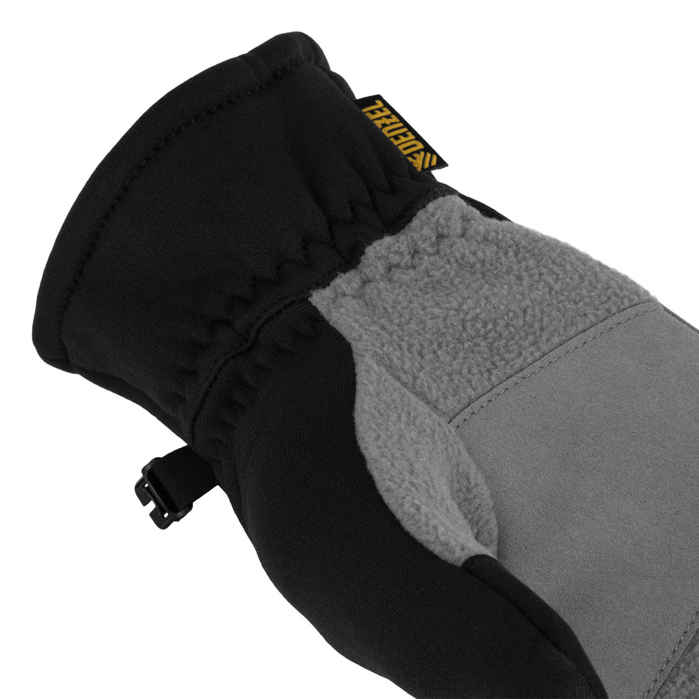 Перчатки универсальные, искусственный мех, работа с сенсорным экраном, размер 9 Denzel