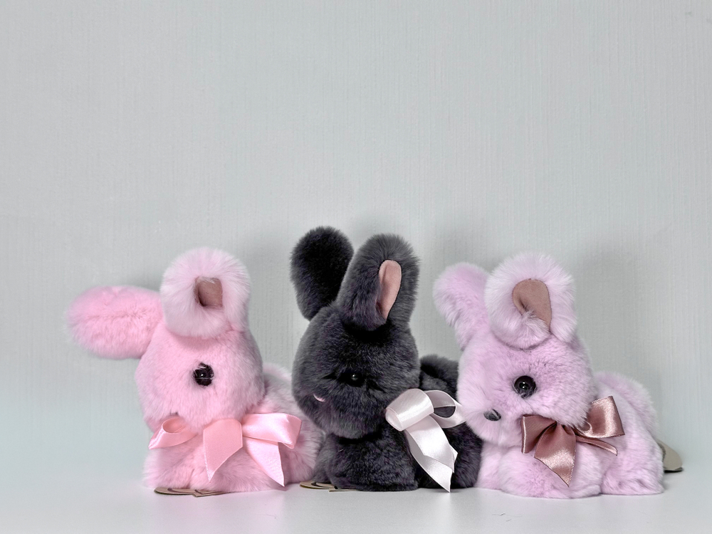 Кролик Тоша маленький (лиловый)