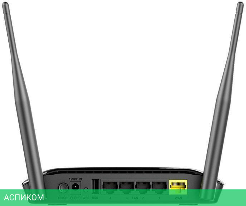Wi-Fi роутер D-Link DIR-620S/RU/B1A черный