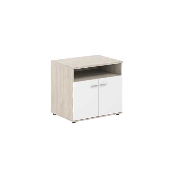 Тумба сервисная  Сигма 802х600х750 с нишей, 2 фасадами