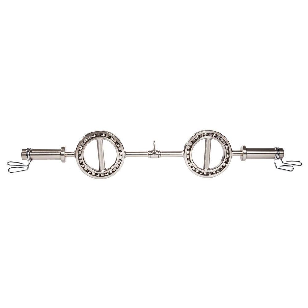 Гриф с вращающимися ручками (замки-пружины) D50 мм PROFI-FIT