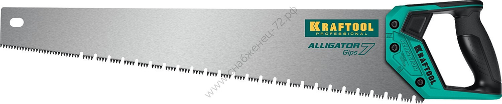 KRAFTOOL Alligator Gips 7 550 мм, Ножовка для гипса (15210)