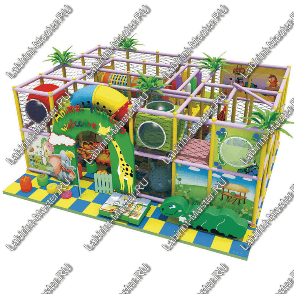 Детский игровой лабиринт "Королевство развлечений"