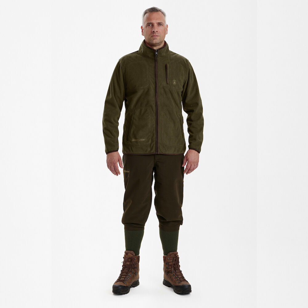 Куртка Deerhunter Gamekeeper Fleece Bonded Reversible (371/669 Graphite Green/Orange)