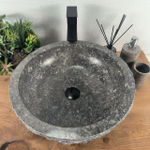 Раковина из мрамора Erozy Grey EM-64683 46*46*15 0185