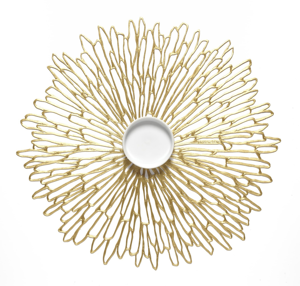 Салфетка подстановочная 38.6x39.8 Chilewich Bloom Gilded