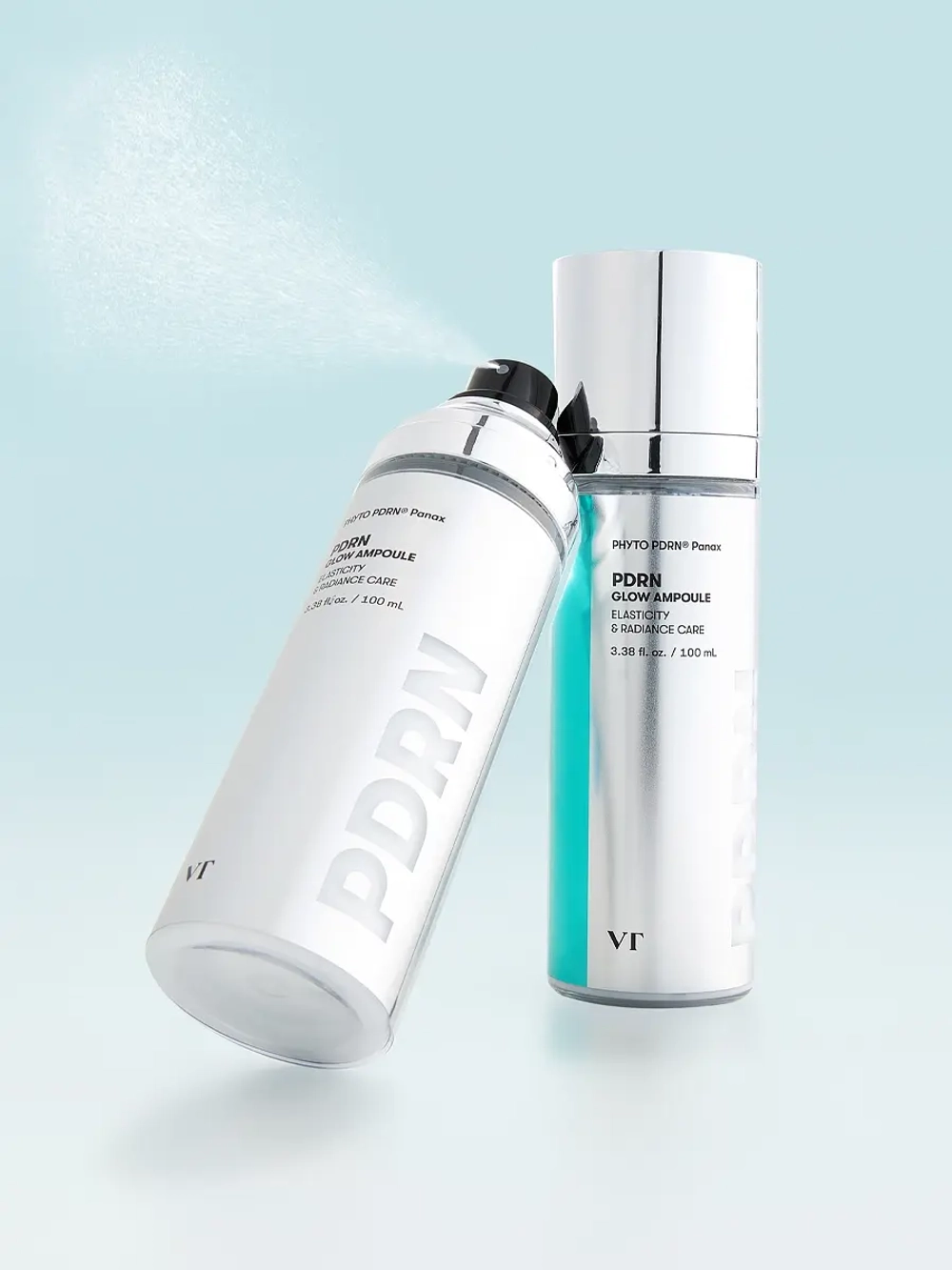 VT Cosmetics Укрепляющая сыворотка-мист с ПДРН для сияния и увлажнения кожи PDRN Glow Ampoule 100 мл