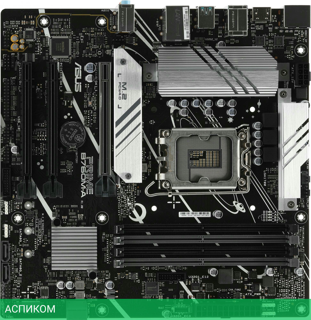 Материнская плата ASUS Prime B760M-A-CSM DDR5