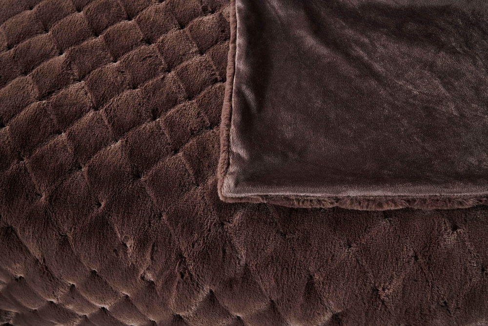 Плед 220х240 Sofi De MarkO Бернард шоколад