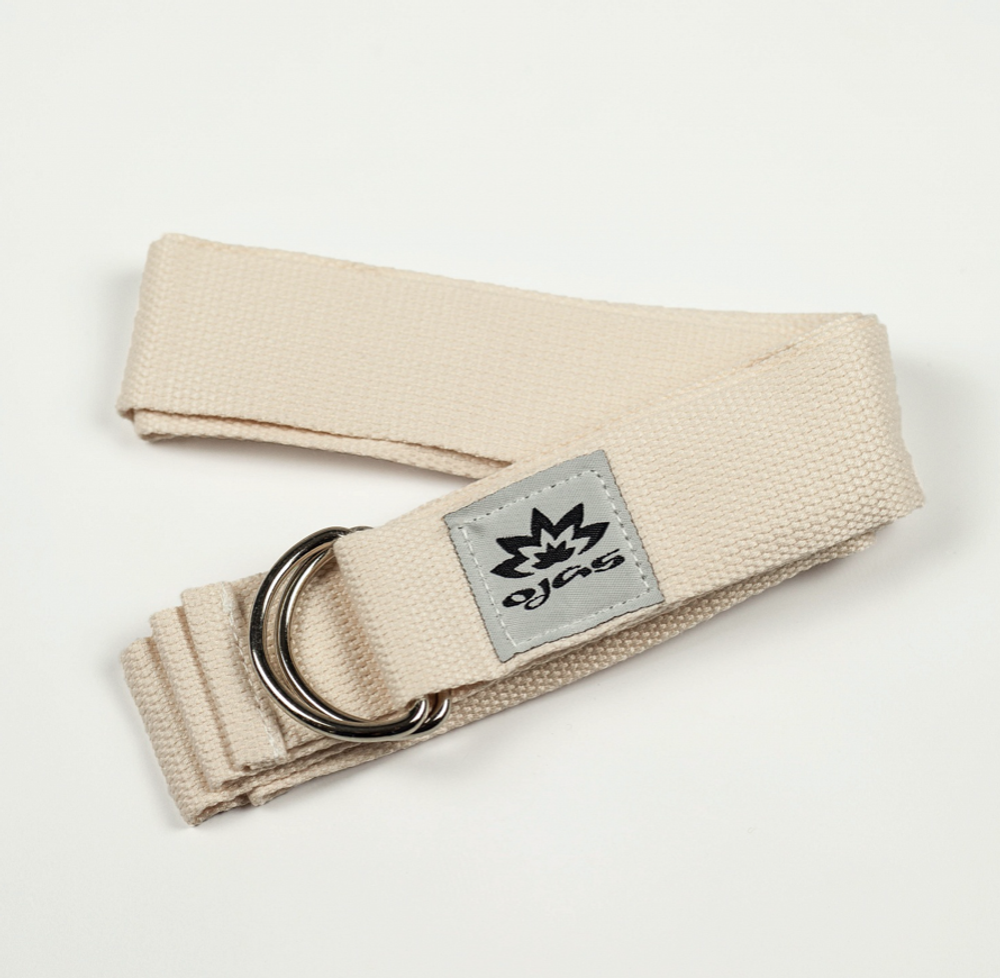 Ремень для йоги из хлопка Yoga Strap 250 x 4 см