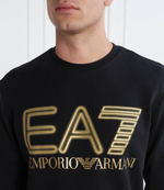 Худи EA7 - черный(3DPM63 PJSHZ)