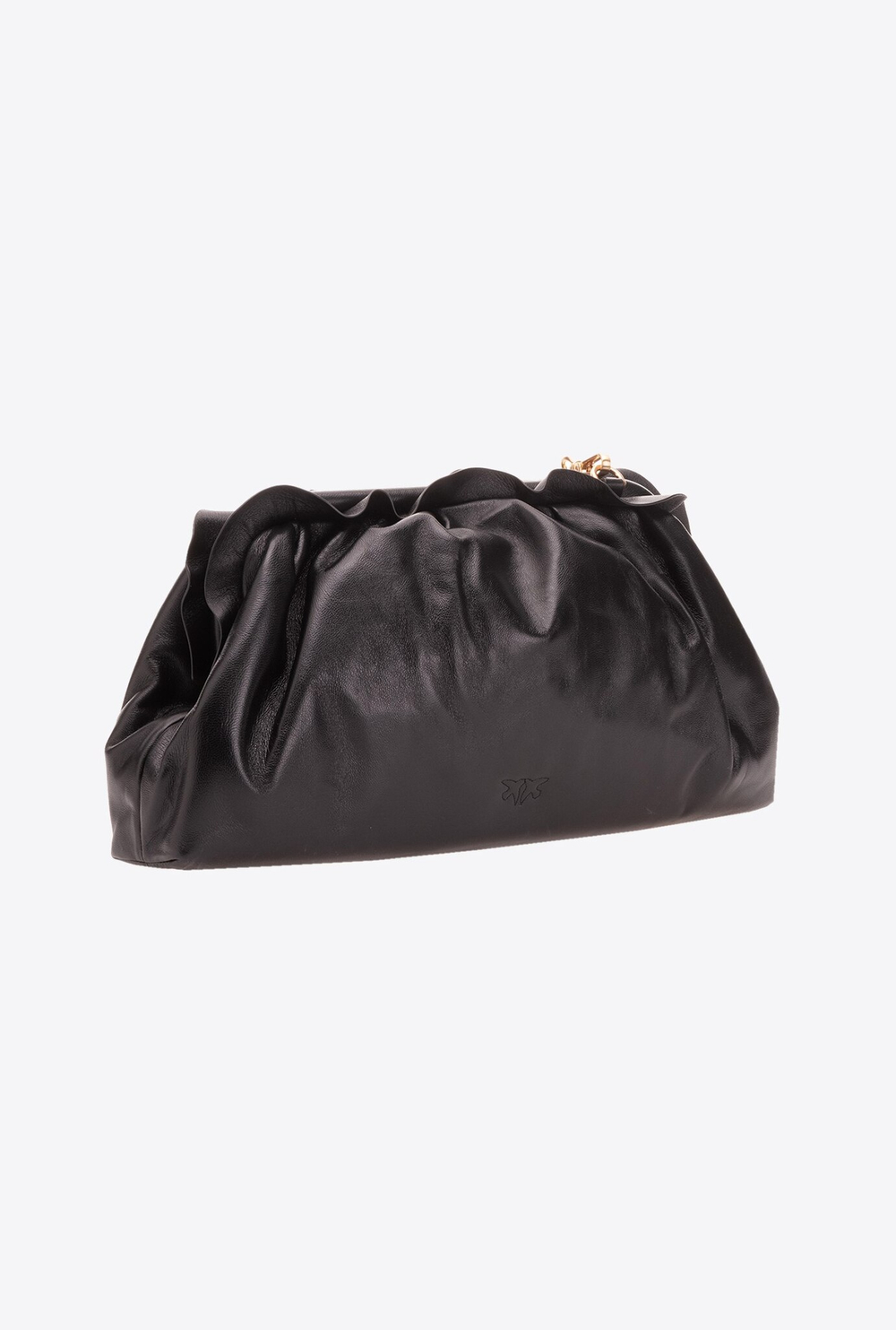 CHAIN CLUTCH BAG FRAIMED LIMOUSINE - black