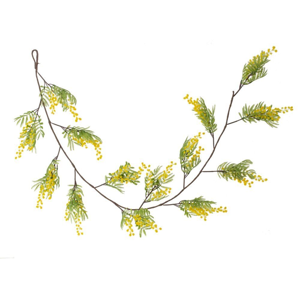 GAEM Изделие декоративное "Гирлянда Мимоза", L141 W8 H17 см