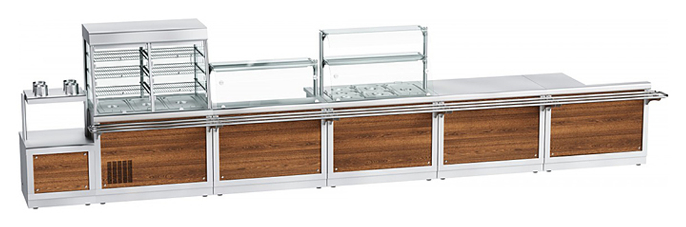 Мармит Abat ЭМК-70Х с подогреваемой полкой