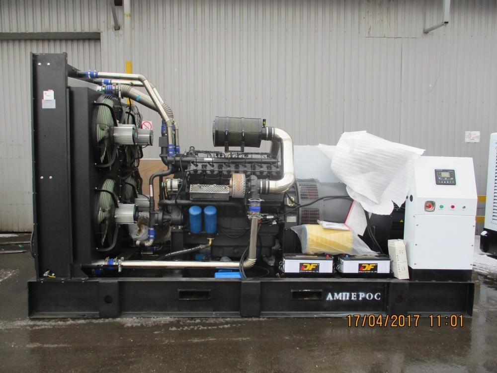 Дизельный генератор АМПЕРОС АД 1200-Т400 в контейнере