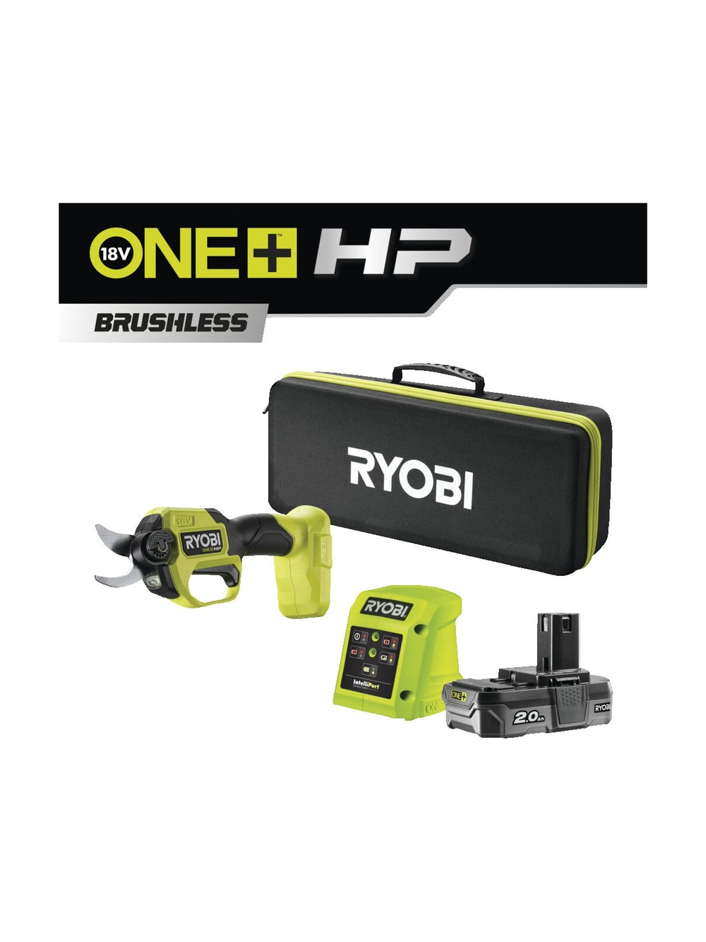 Бесщеточный секатор Ryobi RY18SCXA-120T 18В 5133005788