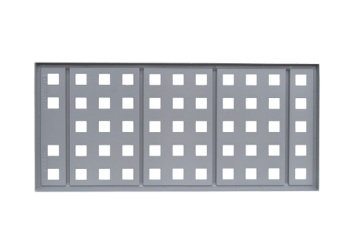 Крышка 54 отверстия 50/50мм (2мм сер.УПП) к ПГ 560*1260мм