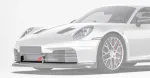 Карбоновая замена накладки на передний воздухозаборник для PORSCHE 911 992.2 CARRERA 2025+