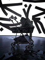 Коляска 2 в 1 Cybex Melio Street Real Black с дождевиком