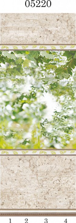 Панель ПВХ фотопечать 3D Panda Панда 2700х250 мм