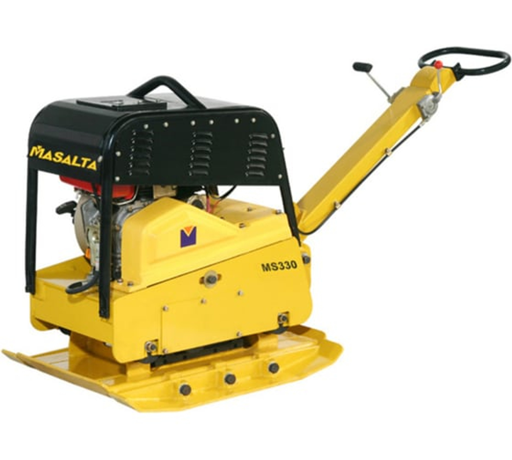 Виброплита реверсивная Masalta MS330-2 бензиновая, Dinking DK190F-C, ВИБ190