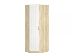 НМ 014.11 ЛВ Шкаф угловой Оливия Дуб Сонома/белое дерево