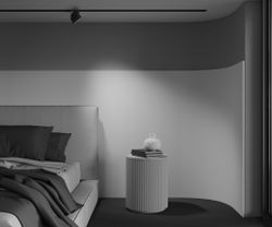 Трековый однофазный светодиодный светильник Maytoni Unity   TR224-1-12WCCT-M-B