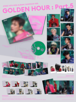 Альбом ATEEZ - GOLDEN HOUR : Part.5 (DIGIPACK VER.)