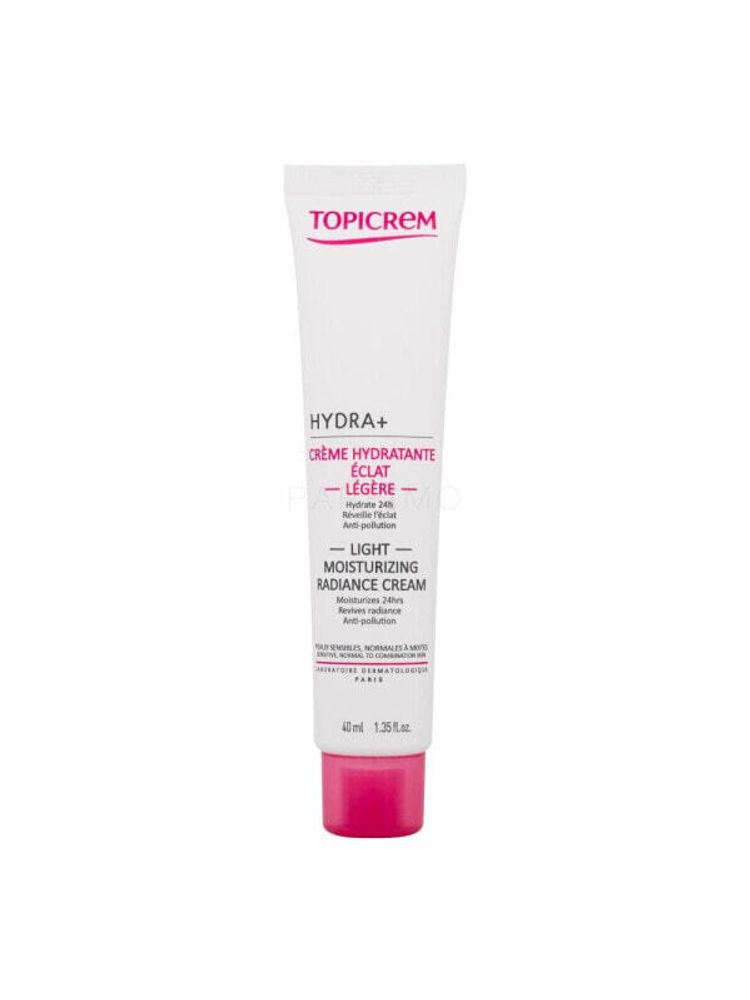 Увлажнение и питание Topicrem HYDRA+ Light Moisturizing Radiance Cream 40 ml tagescreme unisex