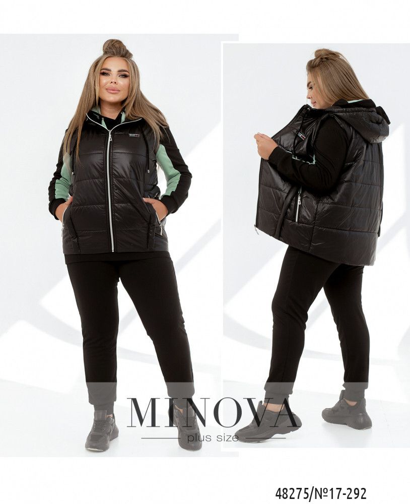 Костюм 17-292-оливка Minova