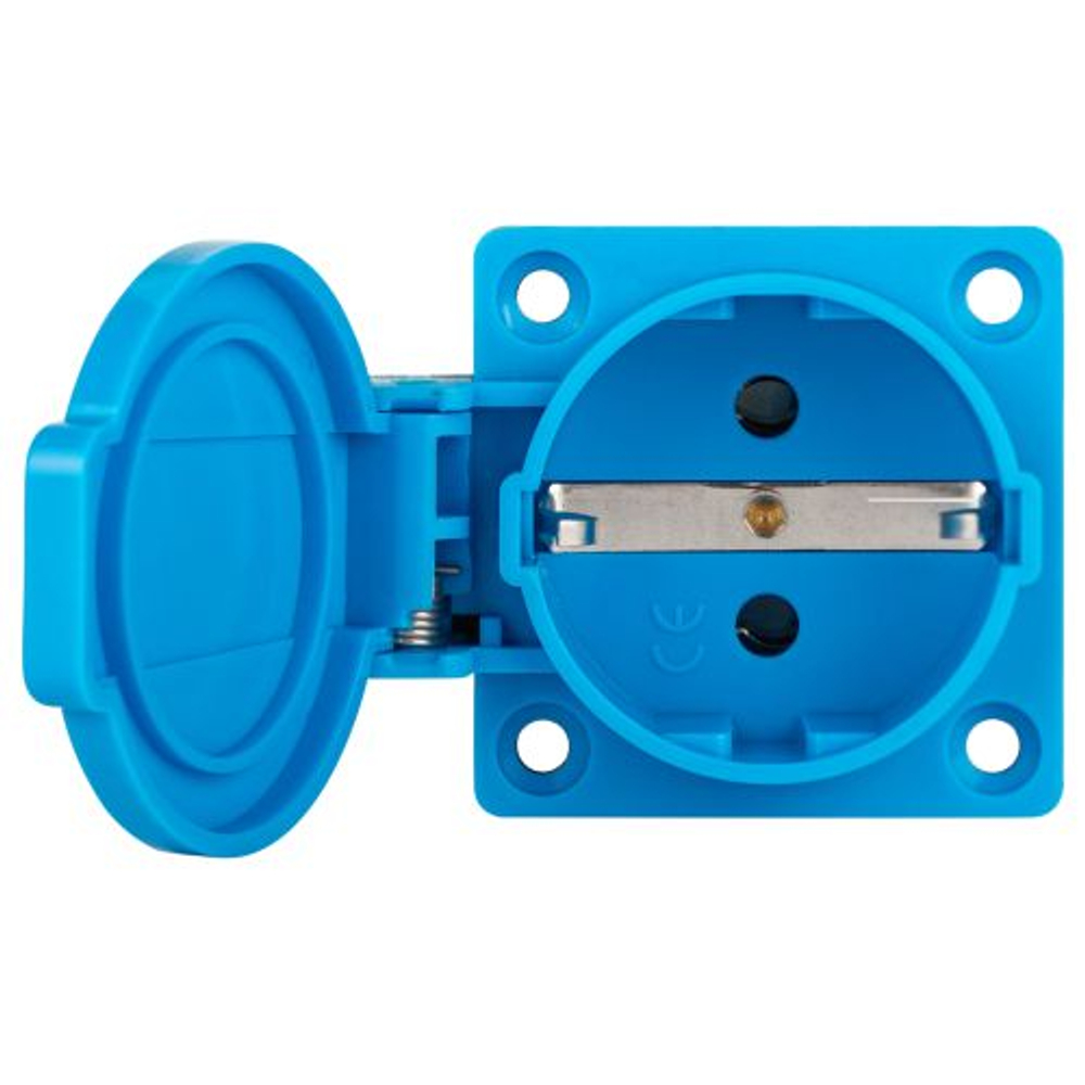 Розетка панельная СП R(PAN)-16-2P-PE-IP54 112 2Р+PЕ 16А 220В IP54 защ. крышка Эра Б0057937