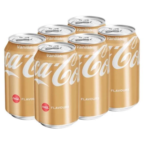 Газированный напиток Coca-Cola Vanilla со вкусом ванили, 330 мл (Германия)