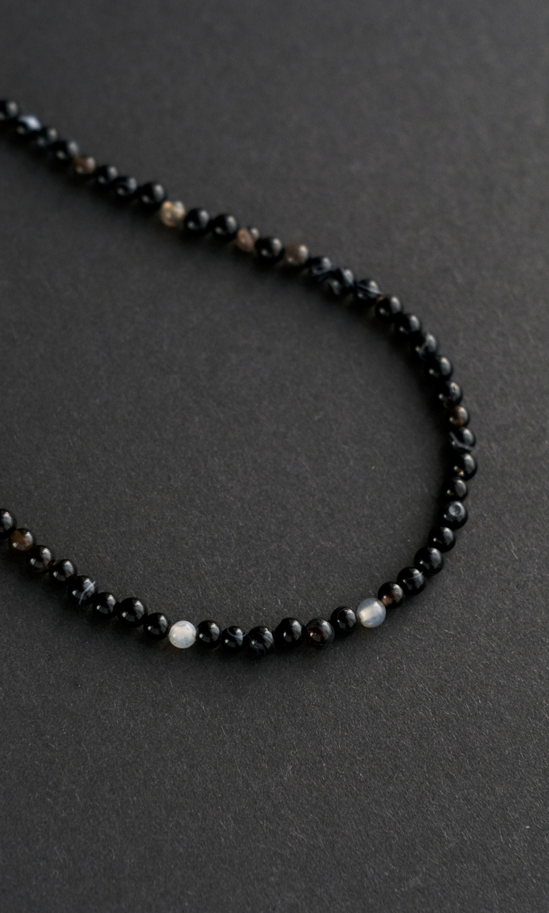 Браслет "Memo about Health" двойной из природного агата