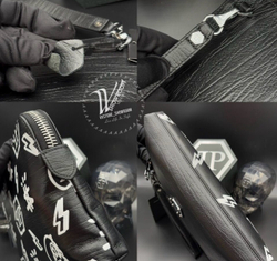 Барсетка клатч Philipp Plein Monogram