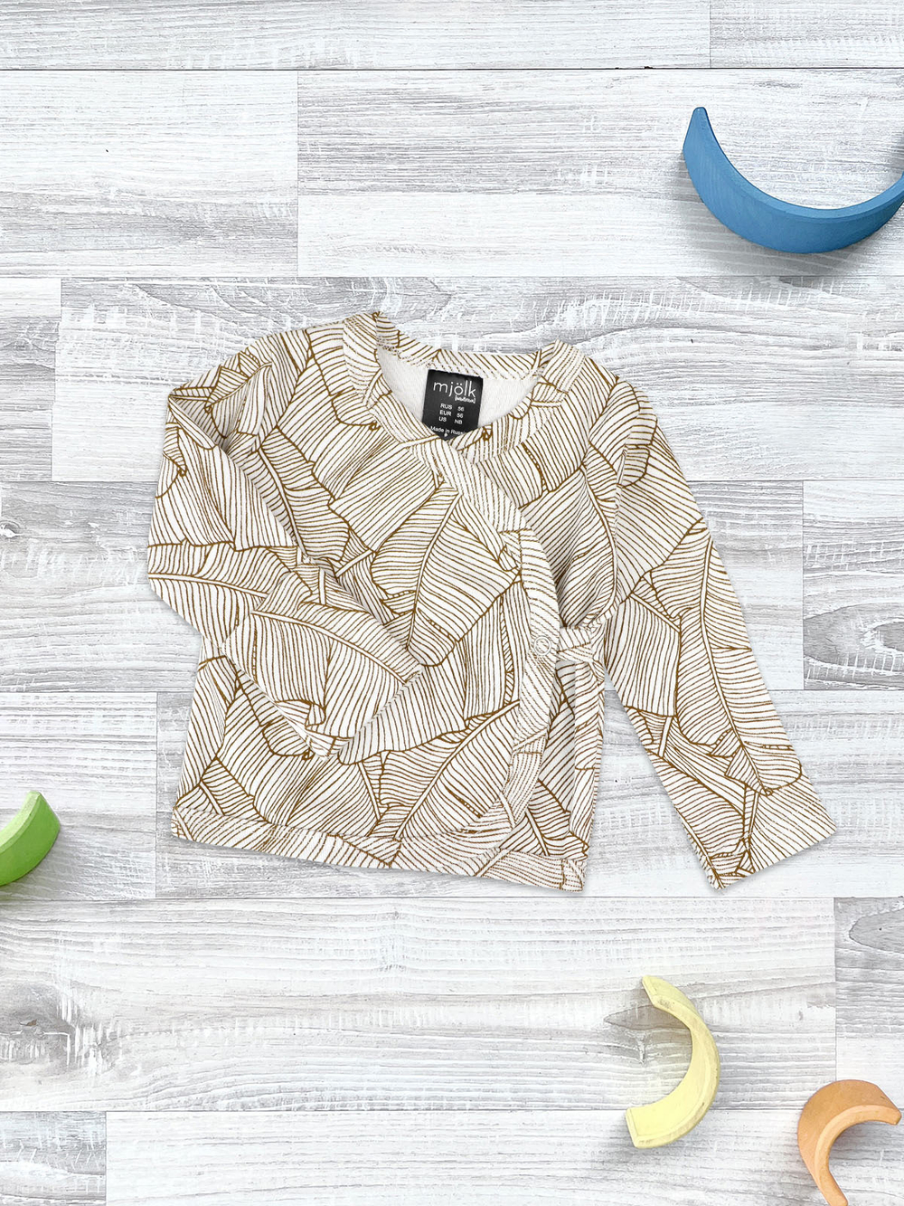 Распашонка Mjölk Palm Tree