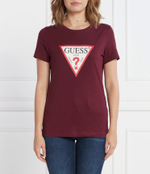 Футболка GUESS - бордовый(W1YI1B I3Z14)