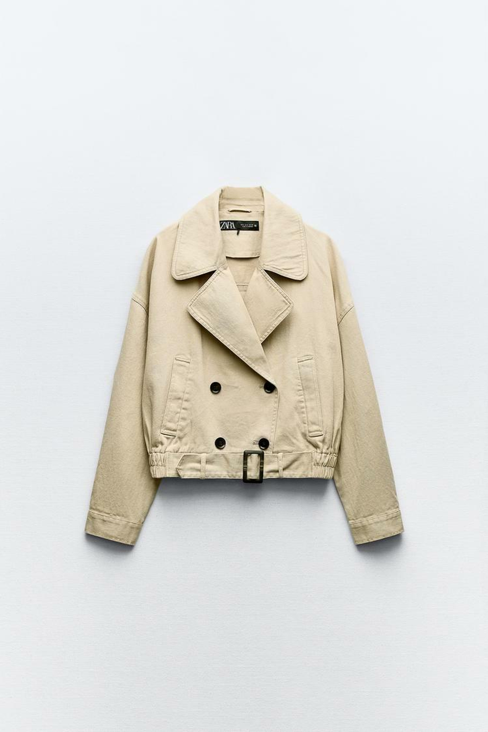 Zara short trench coat shop
