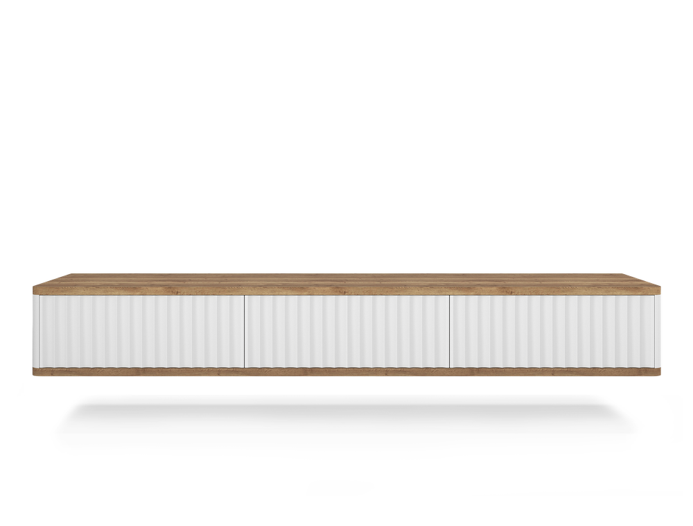 Подвесная тумба под телевизор ROYAL 5020 эко (Дуб Веллингтон)