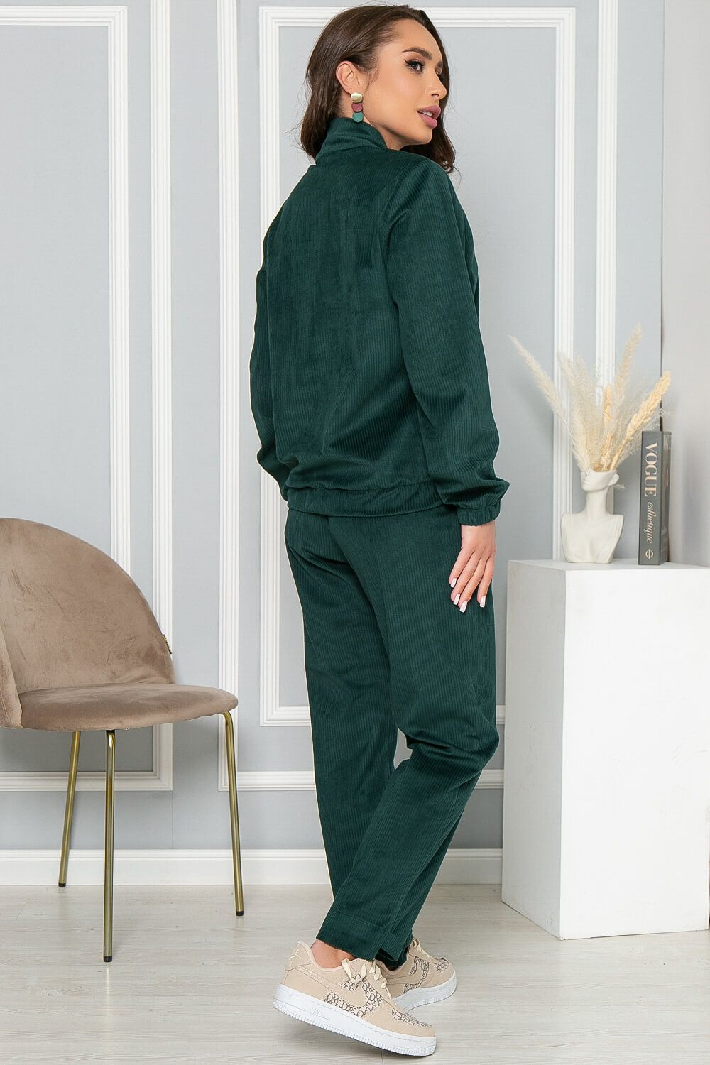 Костюм "Августа" (изумруд) К5140 LT Collection